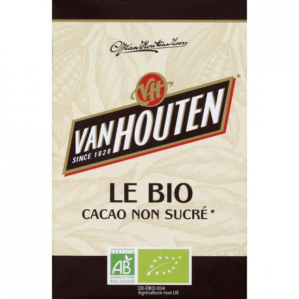 VAN HOUTEN - Poudre de cacao 100 % bio 