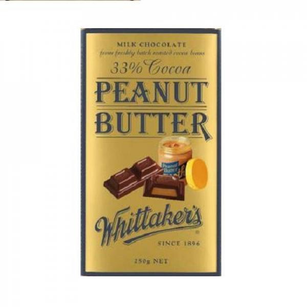 WHITTAKER'S - Chocolat lait au beurre de cacahuète
